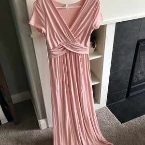 PinkBlush Maternity/Nursing Dress